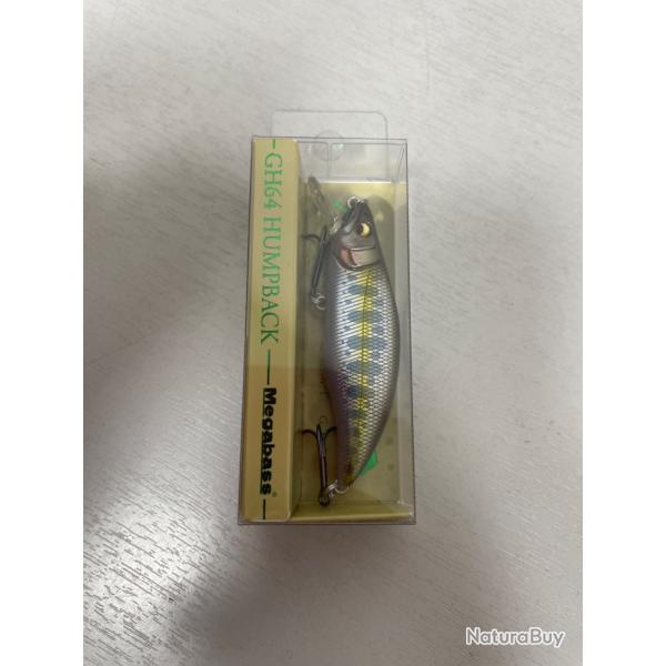 !! Ope -45%!! LEURRE MEGABASS GH64 HUMPBACK COL TAKUMI SAK CHIGYO