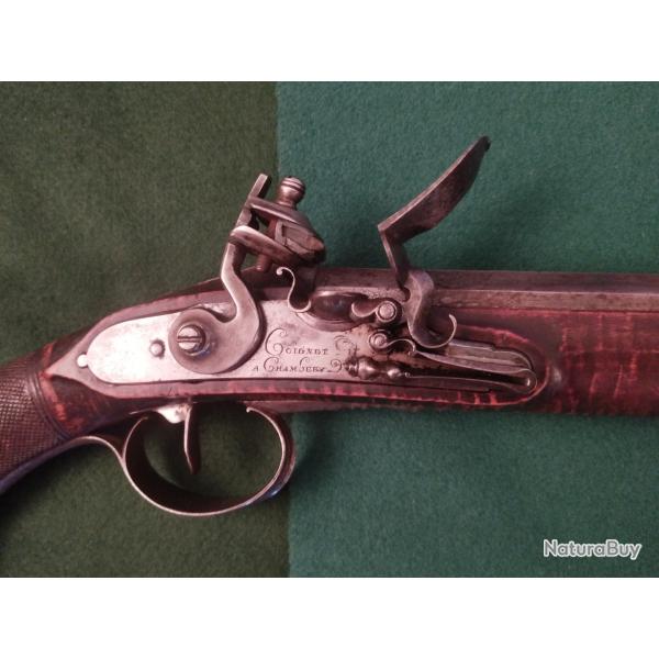 Fusil de chasse Franais  silex   fin du 18 sicle