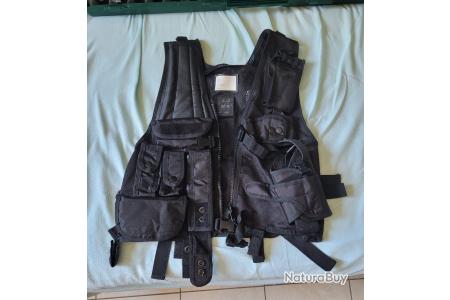 Gilet Tactique Militaire Avec Holster - Taille Unique - Occasion