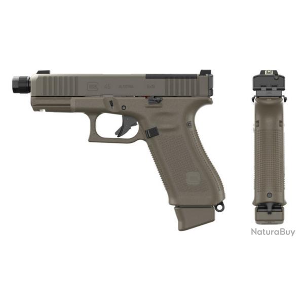 Glock 45 MOS Gen 5 FS Filet M13.5x1 LH Edition Hunter (ODG)
