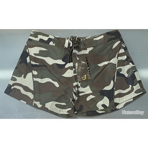 SHORT FILLE L neuf polyester