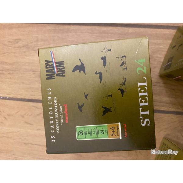 75 cartouches Mary steel 24