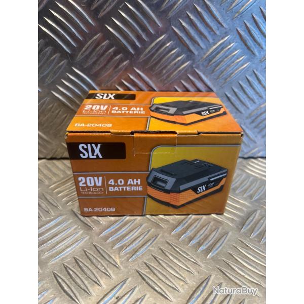 Silex slx batterie 20V 4.0Ah BA2040-B lithium-ion pour outils bricolage compresseur air portatif