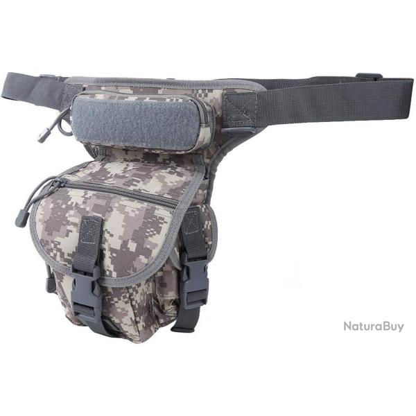 Sacoche de cuisse pour la chasse - camouflage acu - LIVRAISON GRATUITE