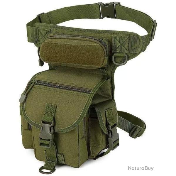 Sacoche de cuisse pour la chasse - vert - LIVRAISON GRATUITE
