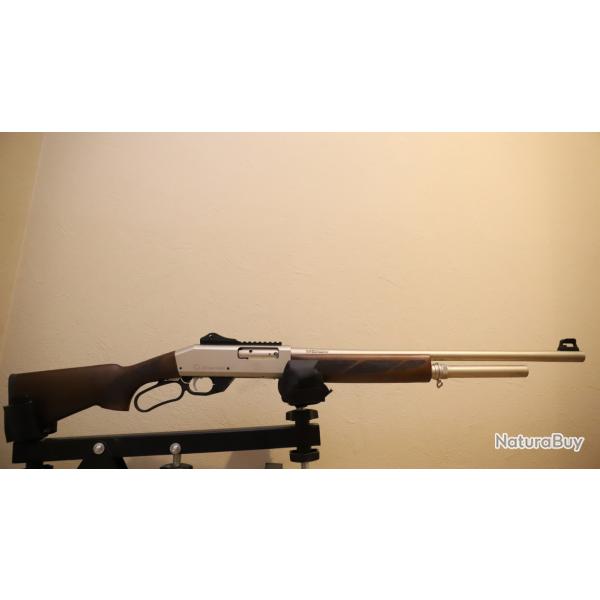 Fusil � levier sous-garde Hunt Group Arms L12-04 Beige ; 12/76 bille acier   #H232