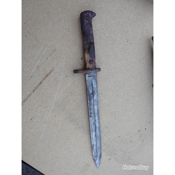 Ancienne ba�onnette fusil mauser 98k