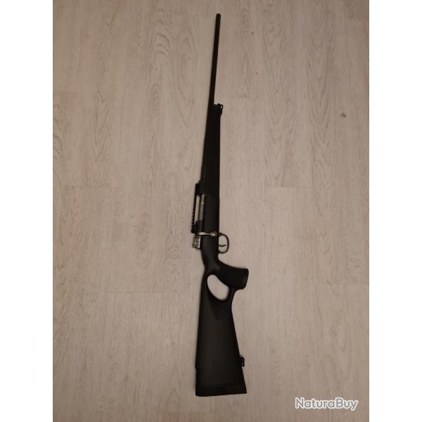 Carabine mauser k98 308 win dans chassis pvc moderne.