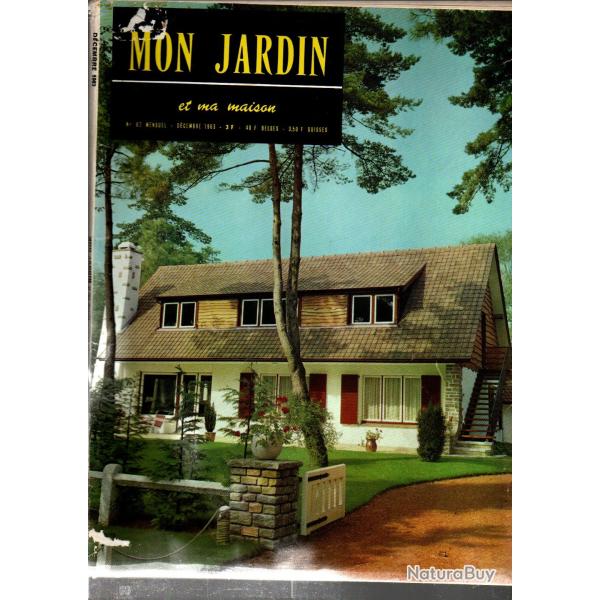 mon jardin et ma maison lot de 11 revues de 1963 , 56,57, 58,59,60, 61,  62, 63, 65,66,  67,