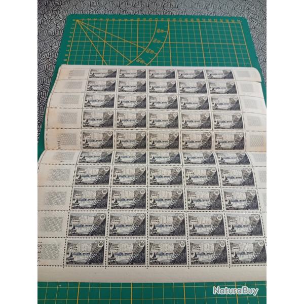 Feuille timbres compl�te st pierre et Miquelon numero349