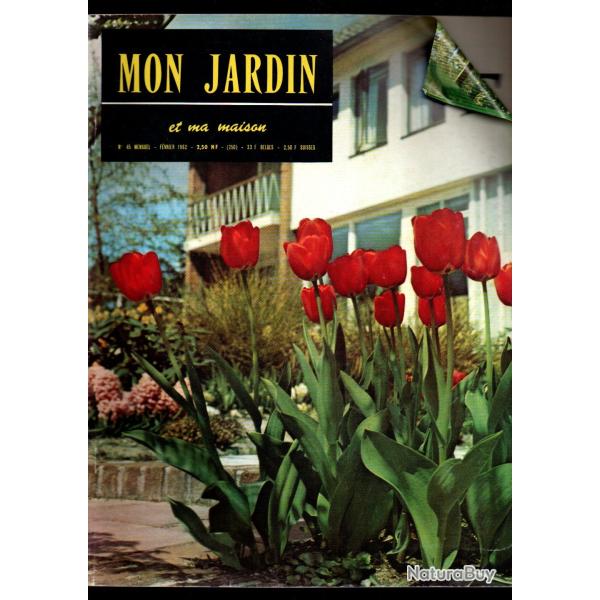 mon jardin et ma maison lot de 12 revues de 1962 , 44,45, 46, 47, 49, 52, 54, 55, 53,