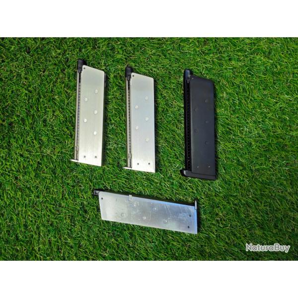 Lot de 3 chargeurs type 1911 WE + 1