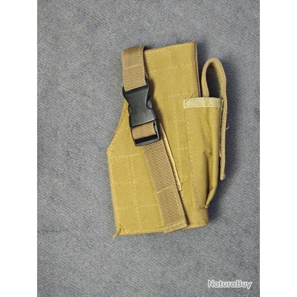 Holster souple tactique droitier molle