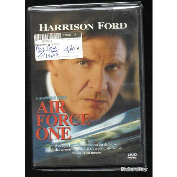 air force one , thriller , suspense dvd harrison ford ,