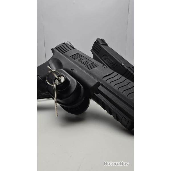 Pack Complet GS50 - avec Verrou de Pontet � Cl� puissance 14 joules