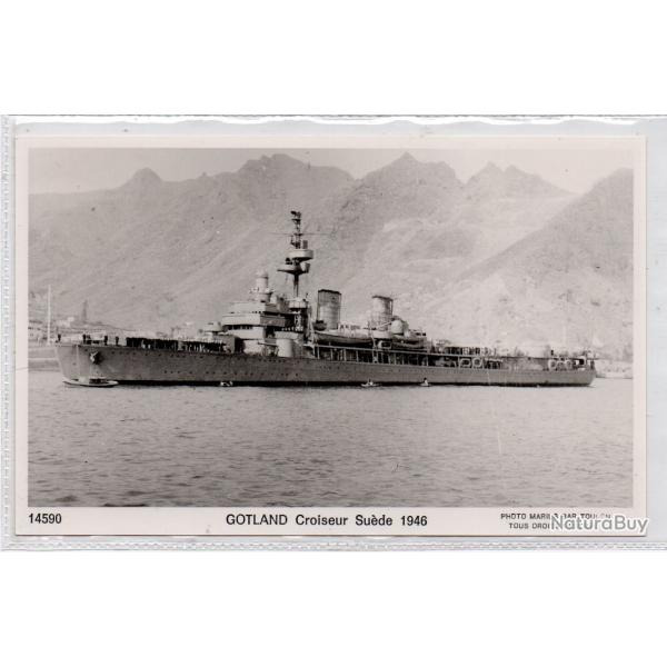 CPA - Marine de Guerre - GOTLAND CROISEUR SUEDE 1946  N�1342