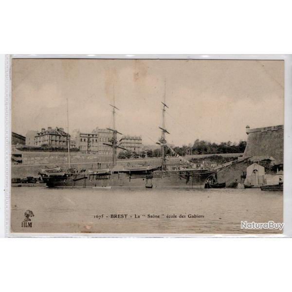 CPA - Marine - BREST - La " Sa�ne " �cole des Gabiers N�1352