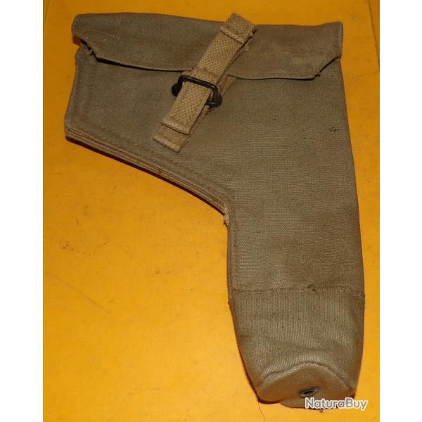 ETUI EN TISSU DE L'ARMEE ANGLAISE  POUR WEBLEY , FABRICATION ROYAUME UNI   EN BON ETAT  VOIR PHOTOS