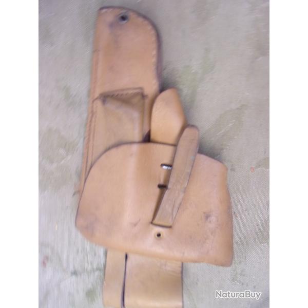 holster cuir pour un MAC 1950