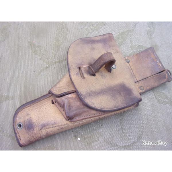 holster cuir pour un MAC mod 50