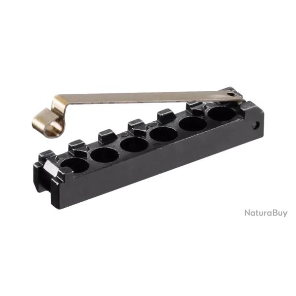 Chargeur pour pistolet d'alarme Rhm RG3 CAL.6MM flobert blanc 6CPS