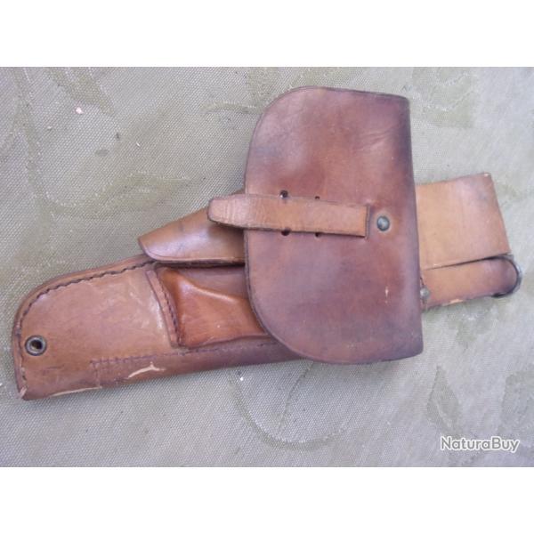 holster cuir pour un MAC mod 1950