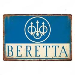 Plaque d&eacute;corative m&eacute;tal Beretta