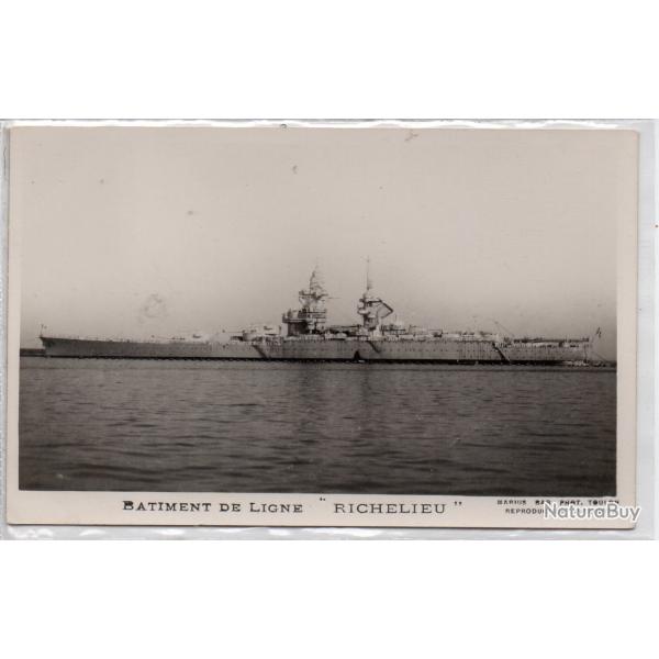 CPA - Marine de Guerre - B�TIMENT DE LIGNE " RICHELIEU " N�1360