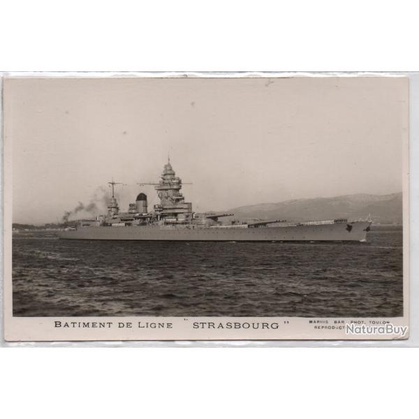 CPA - Marine de Guerre - B�TIMENT DE LIGNE " STRASBOURG " N�1362