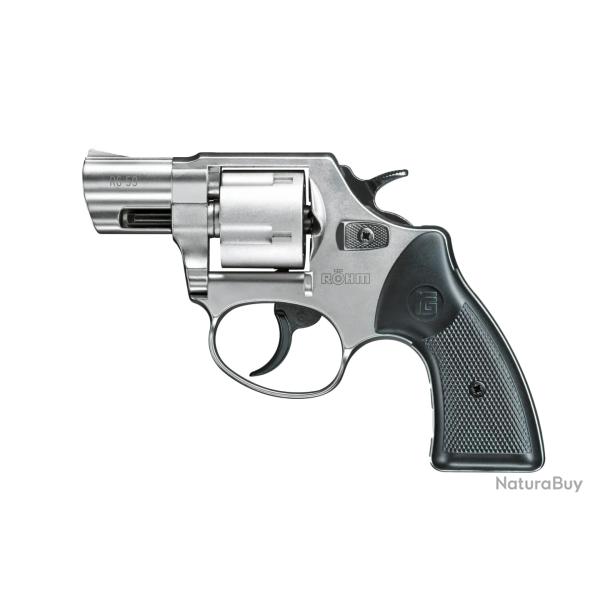 Revolver d'alarme Rhm RG59 CHROME CAL.9MM RK 5CPS