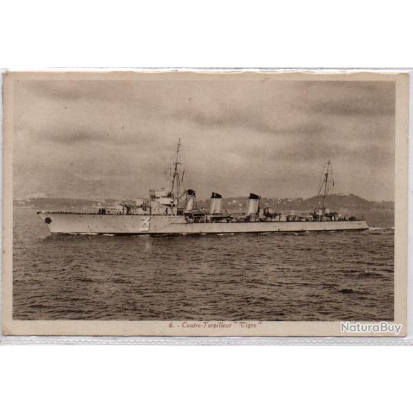 CPA - Marine de Guerre - CONTRE TORPILLEUR  " TIGRE " N�1363