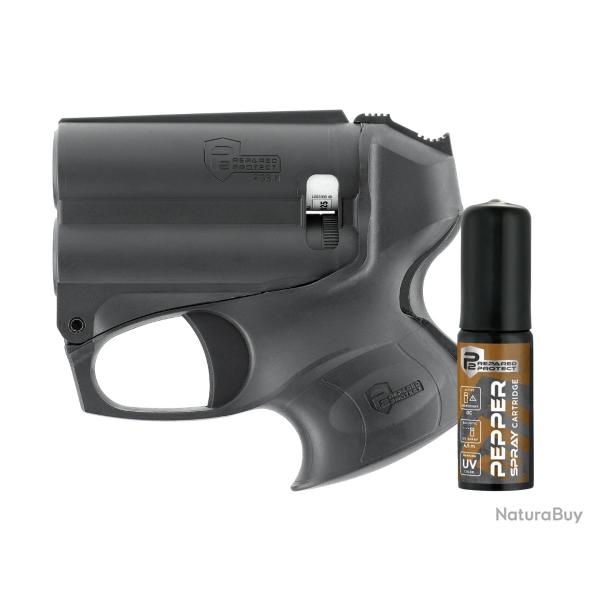 Pistolet lacrymog�ne Prepared To Protect Puissance.200lumens