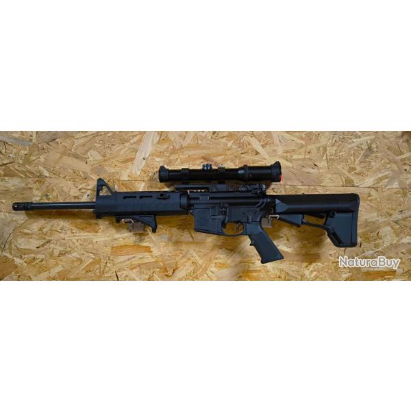 OCCASION CARABINE SMITH ET WESSON MP15 SPORT 2 / LUNETTE SCHMIDT ET BENDER