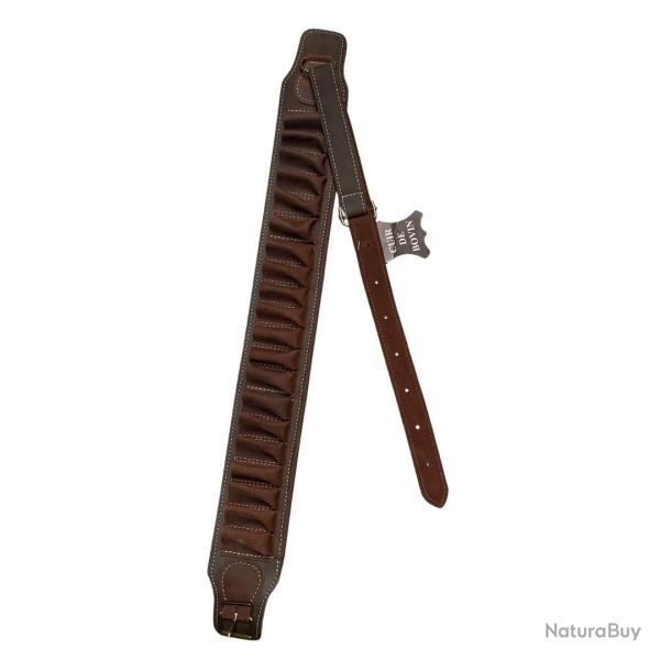 Cartouchire crote de cuir calibre 20 Sporfabric 20 cartouches