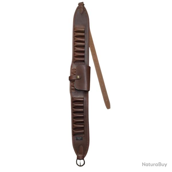 Cartouchi�re mixte cuir fleur marron Sporfabric