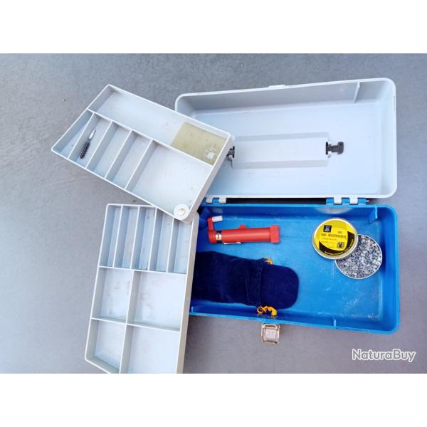 Malette boite tir peche RWS Plombs Meisterkungeln