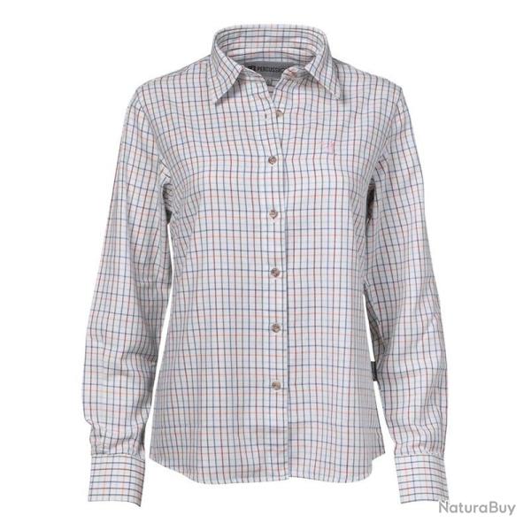 Chemisier PERCUSSION � carreaux clairs femme