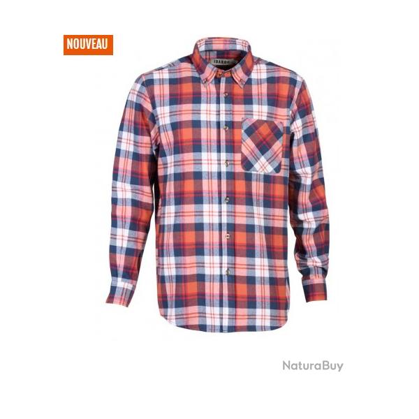 Chemise de chasse PERCUSSION gordes rouge