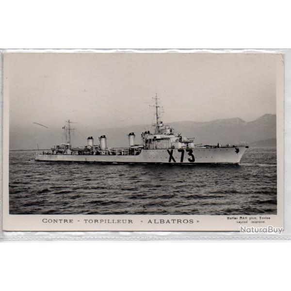 CPA - Marine de Guerre -TORPILLEUR  " ALBATROS " N�1386