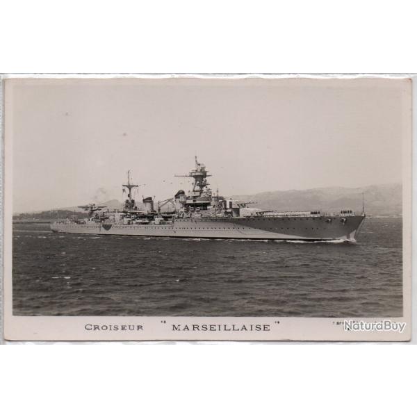 CPA - Marine de Guerre - CROISEUR " MARSEILLAISE" N�1393