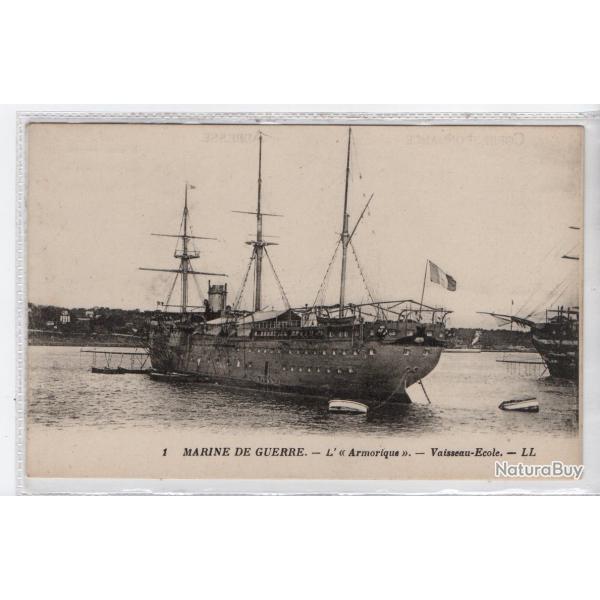 CPA - Marine de Guerre - L " Armorique " Vaisseau - Ecole  N�1395