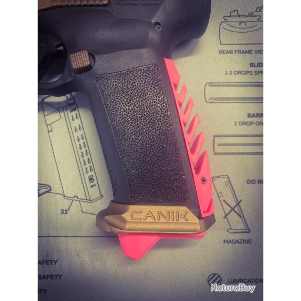 X2 Talons de Chargeur "Mod6" Canik TTI / METE / Rival / TP9...