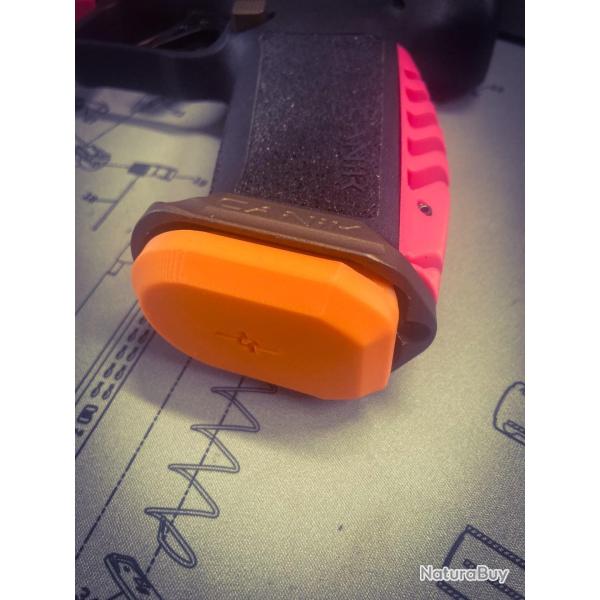 X2 Talons de Chargeur "Mod11" Canik TTI / METE / Rival / TP9...