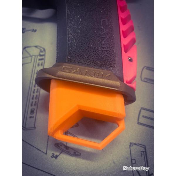 X2 Talons de Chargeur "Mod8" Canik TTI / METE / Rival / TP9...