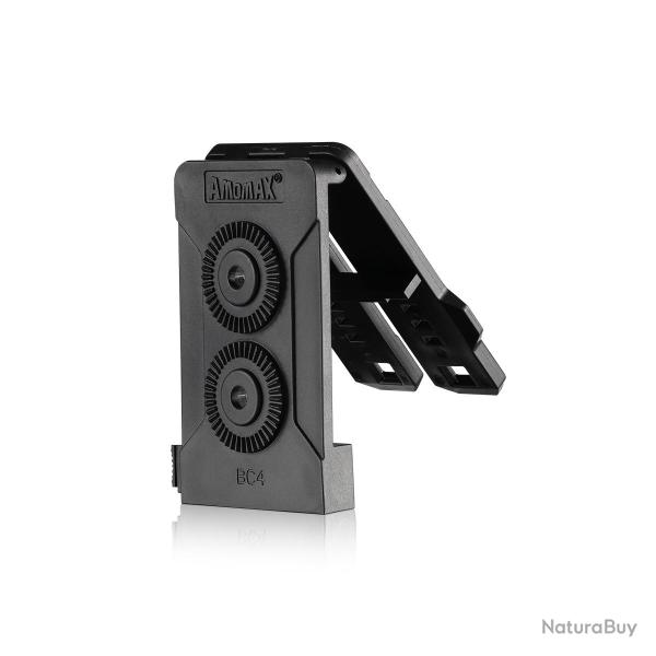 Adaptateur Ceinture et molle double Rotatif (Amomax) Noir