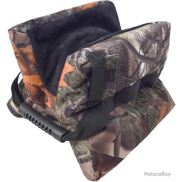Sac de tir pour fusil ou carabine - camouflage fort - LIVRAISON GRATUITE