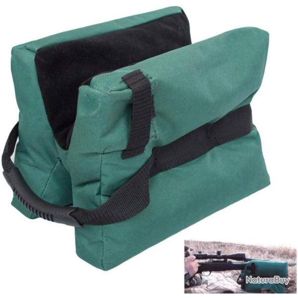 Sac de tir pour fusil ou carabine - vert - LIVRAISON GRATUITE
