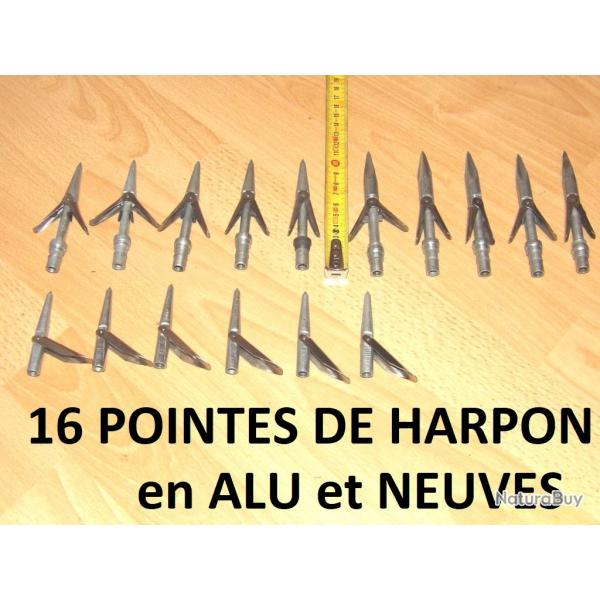LOT de 16 POINTES de HARPON - VENDU PAR JEPERCUTE (D25D444)