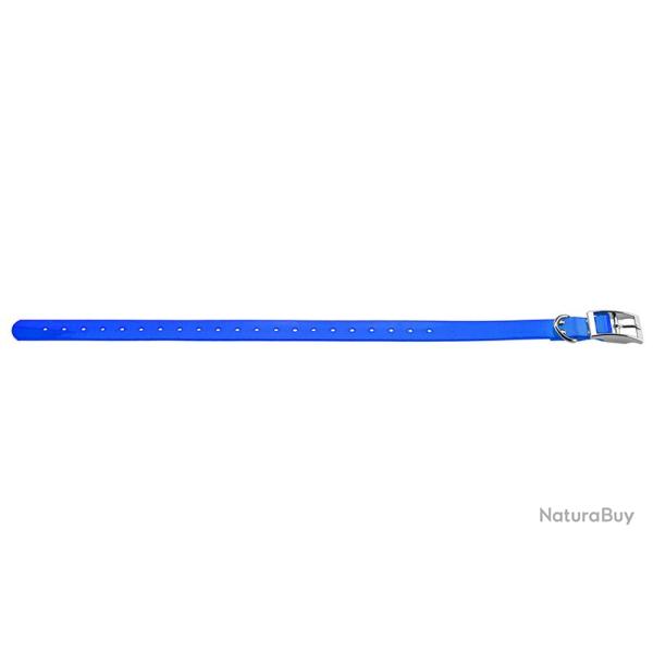 Collier pour chien en polyur�thane bleu Country