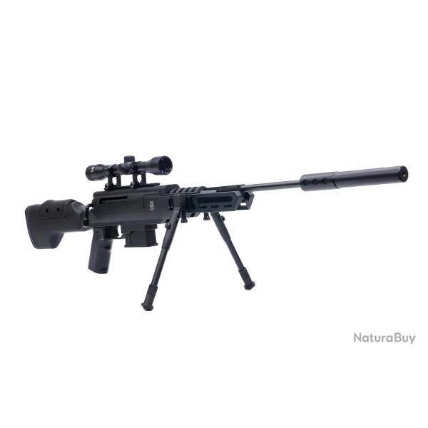 Carabine  plombs Black Ops Sniper Tactical cal. 4,5 mm - Nitro Piston 19,9 joules